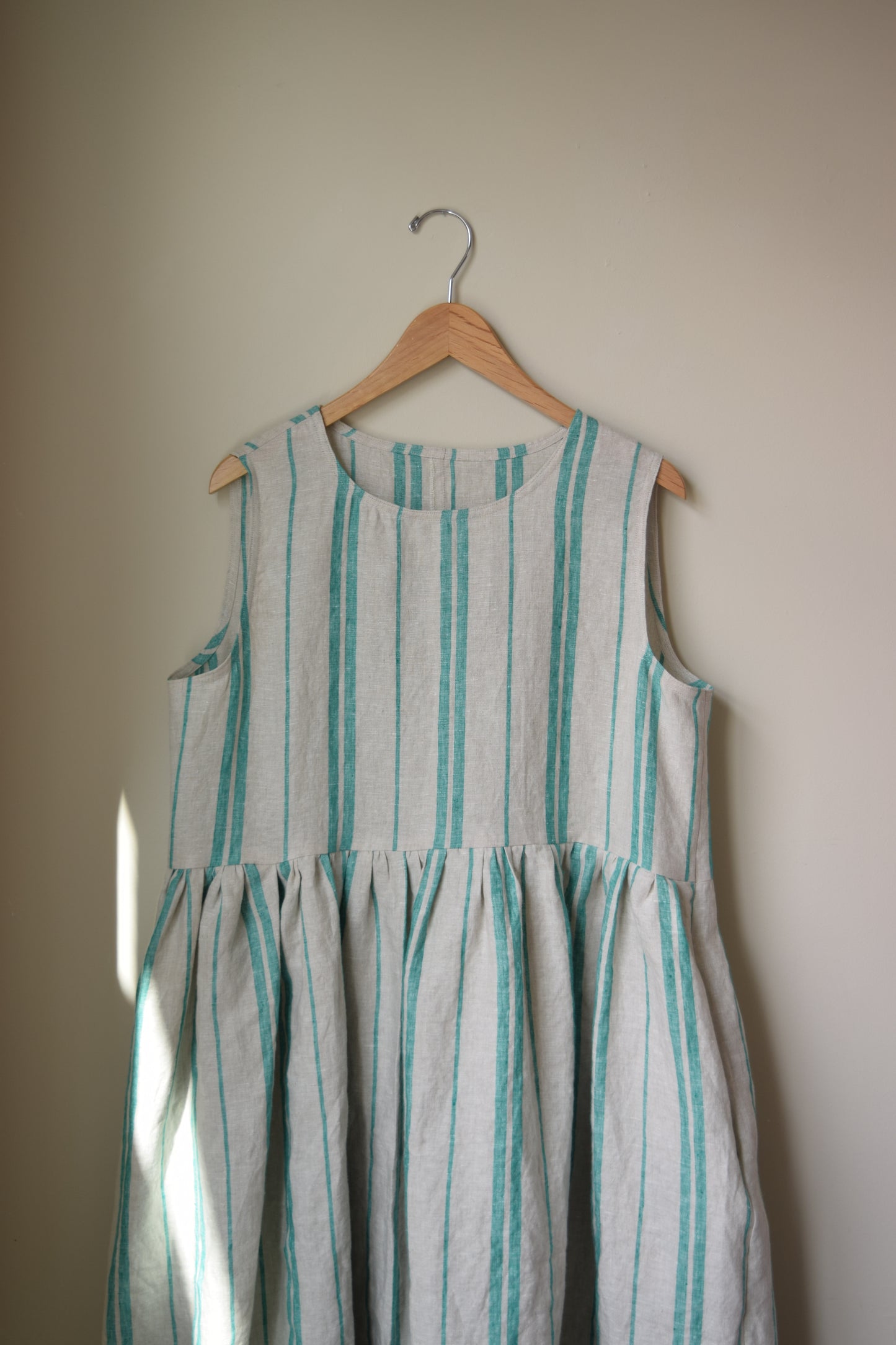 Striped Sleeveless Garden Dress | Multiple Sizes