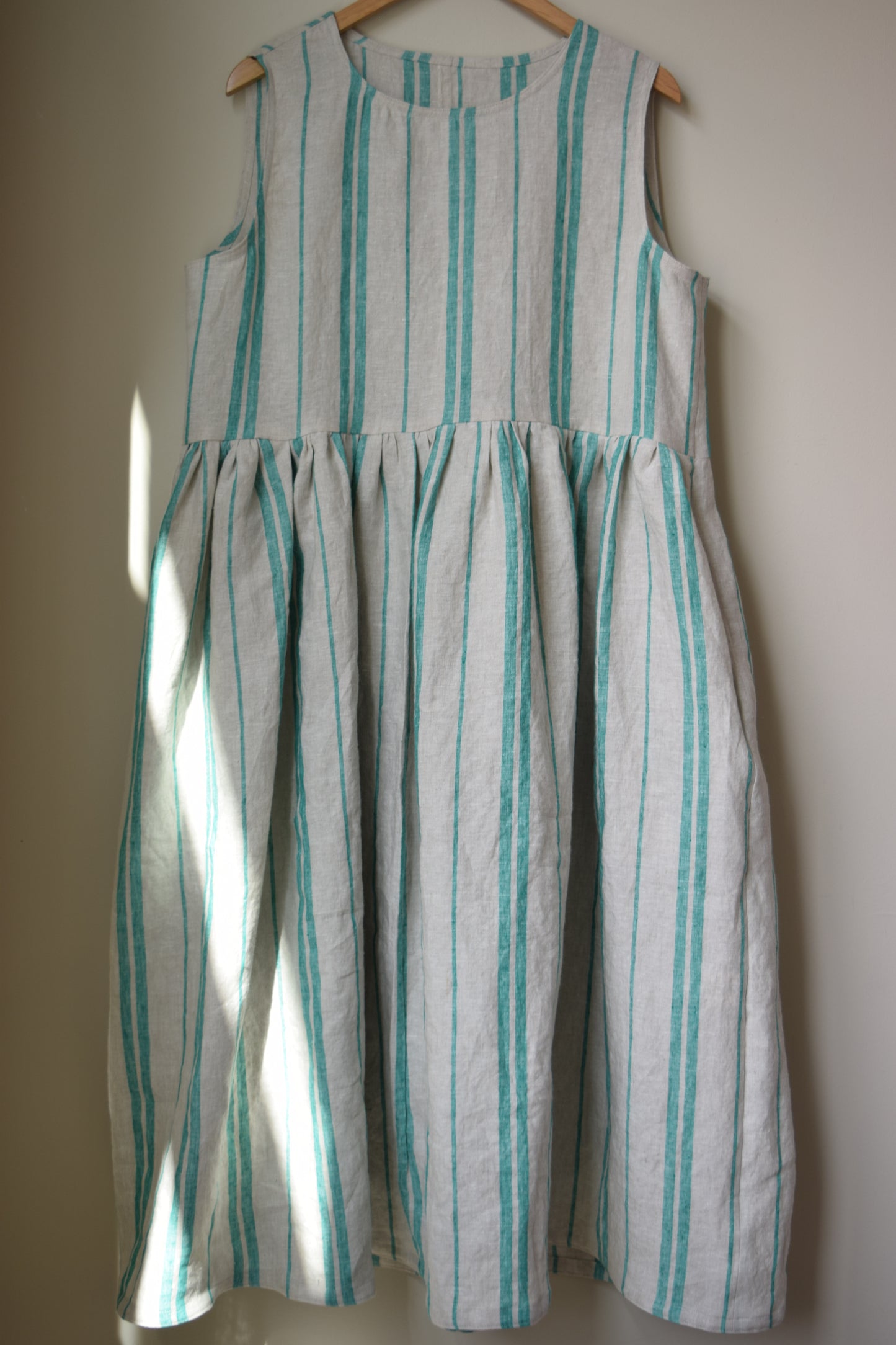 Striped Sleeveless Garden Dress | Multiple Sizes