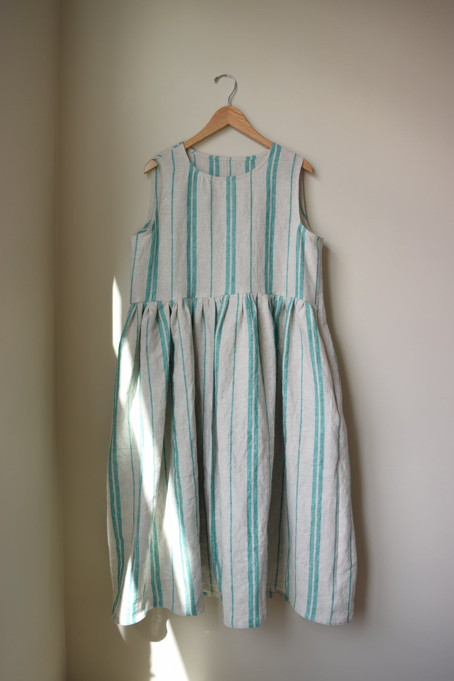 Striped Sleeveless Garden Dress | Multiple Sizes