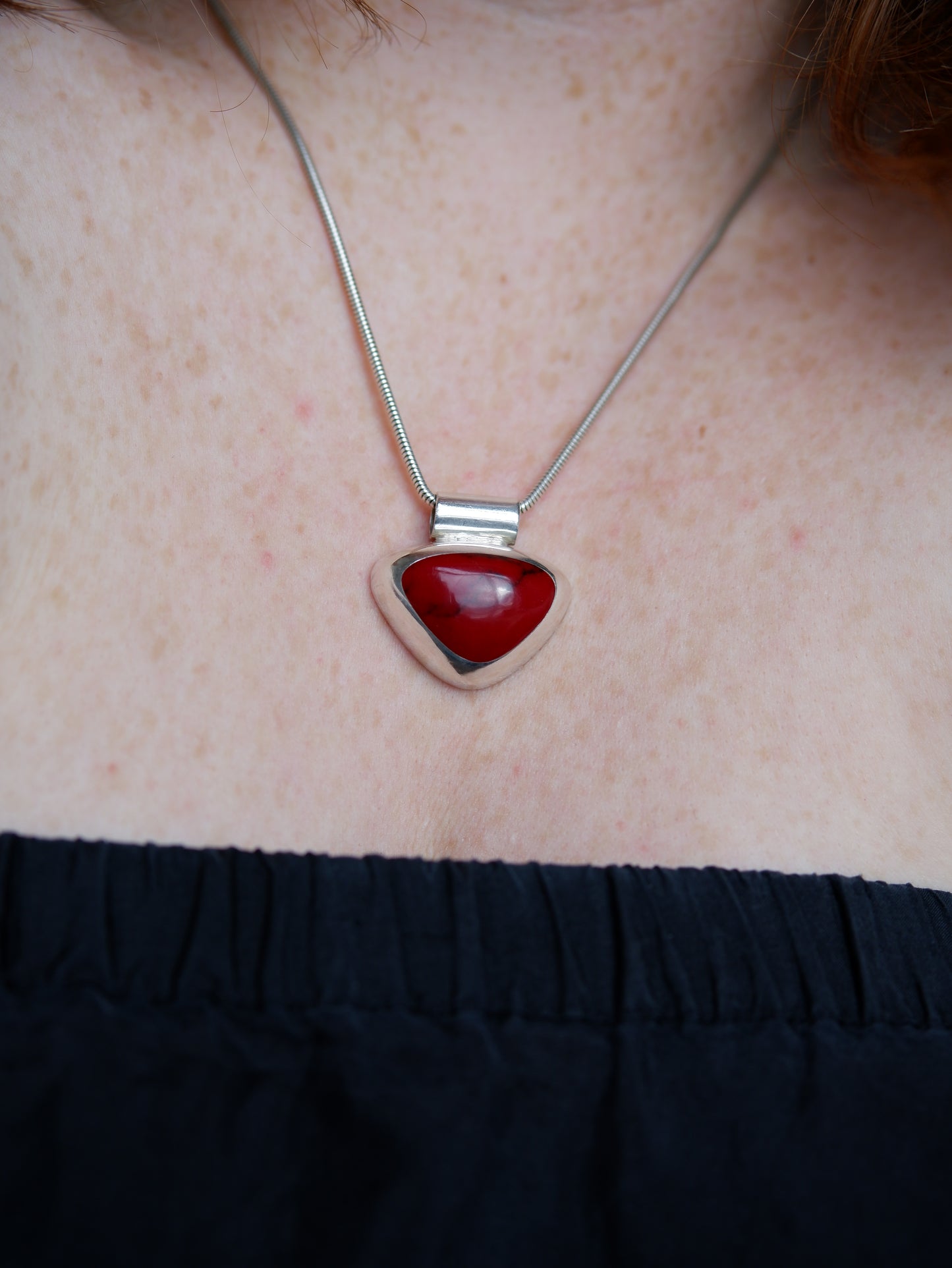 Silver Claret Pendant