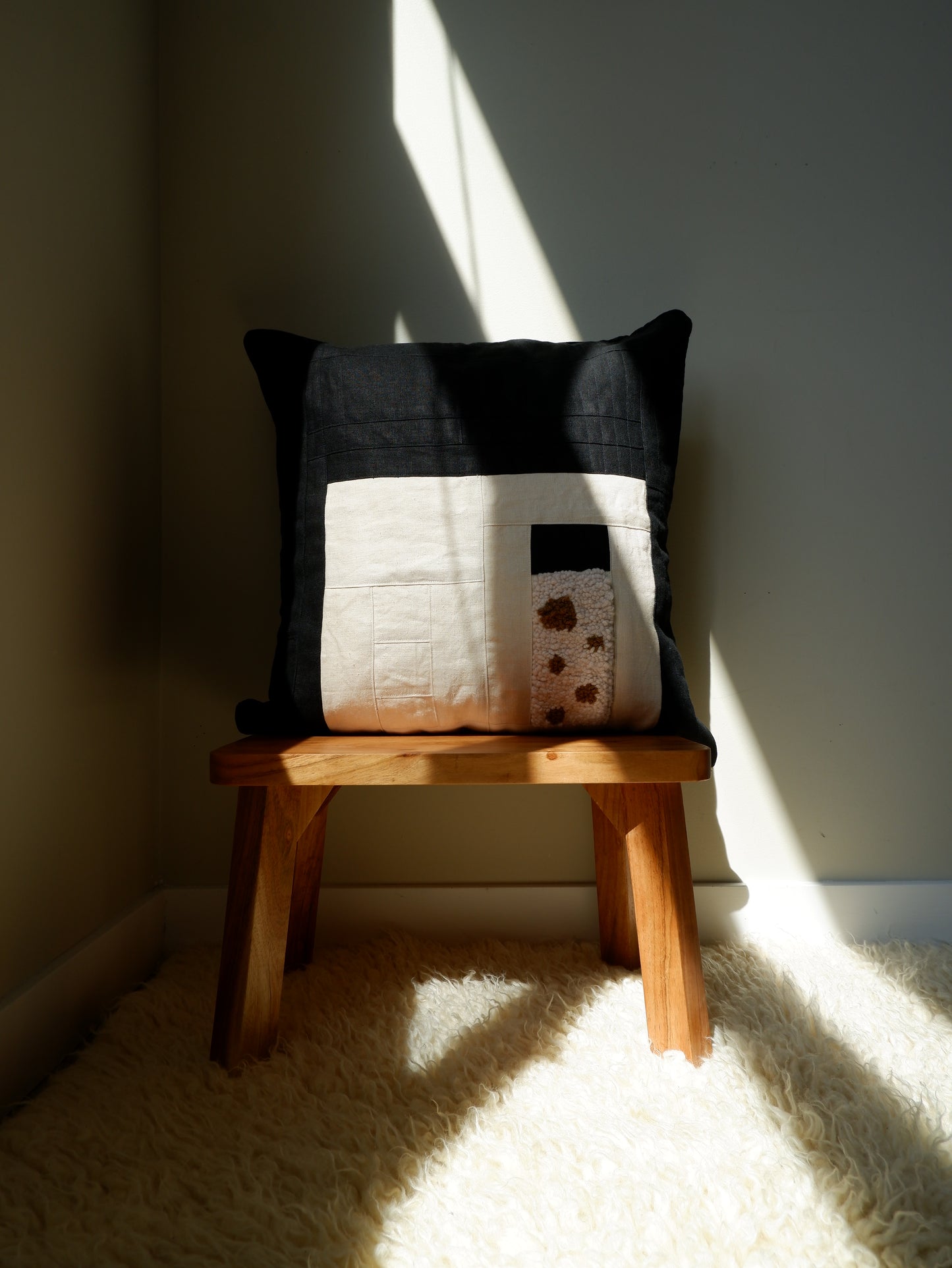 Quilted Cushion Cover
