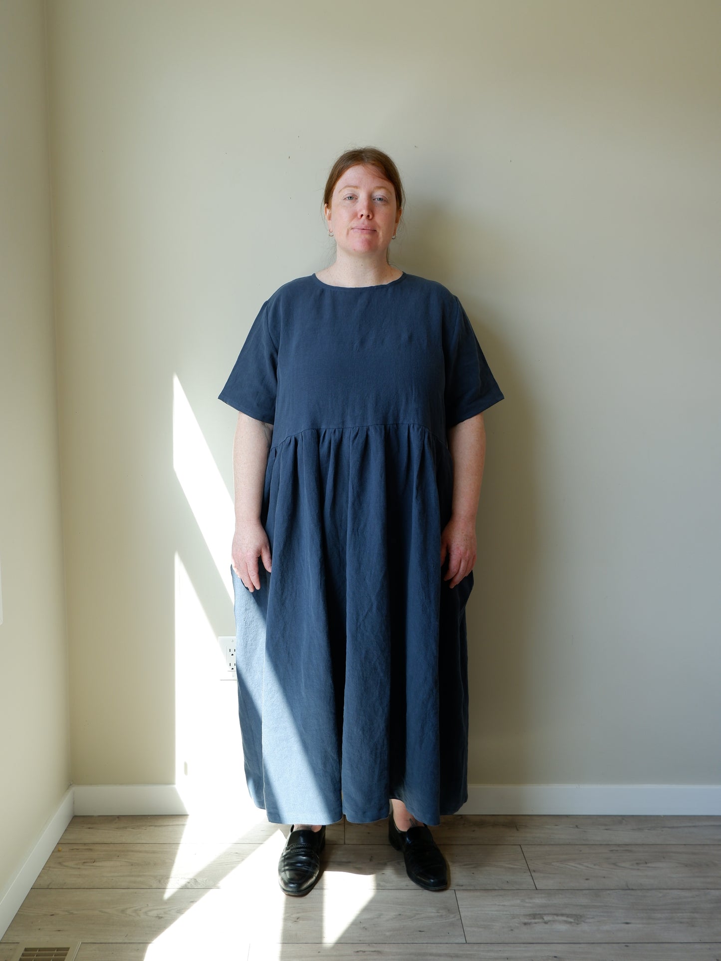 Petrol Garden Dress | Size Large