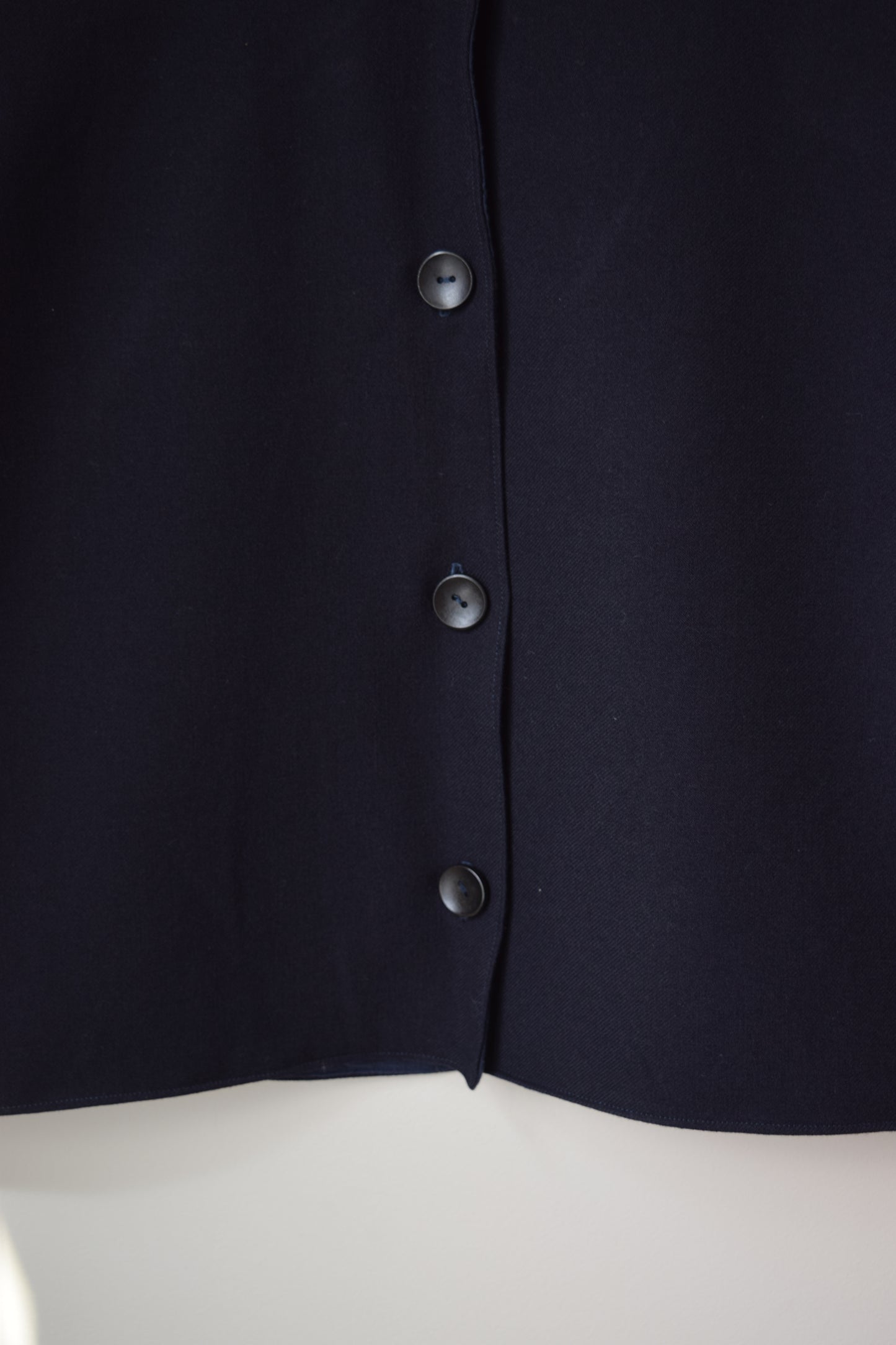 Navy Wool Vest | Multiple Sizes