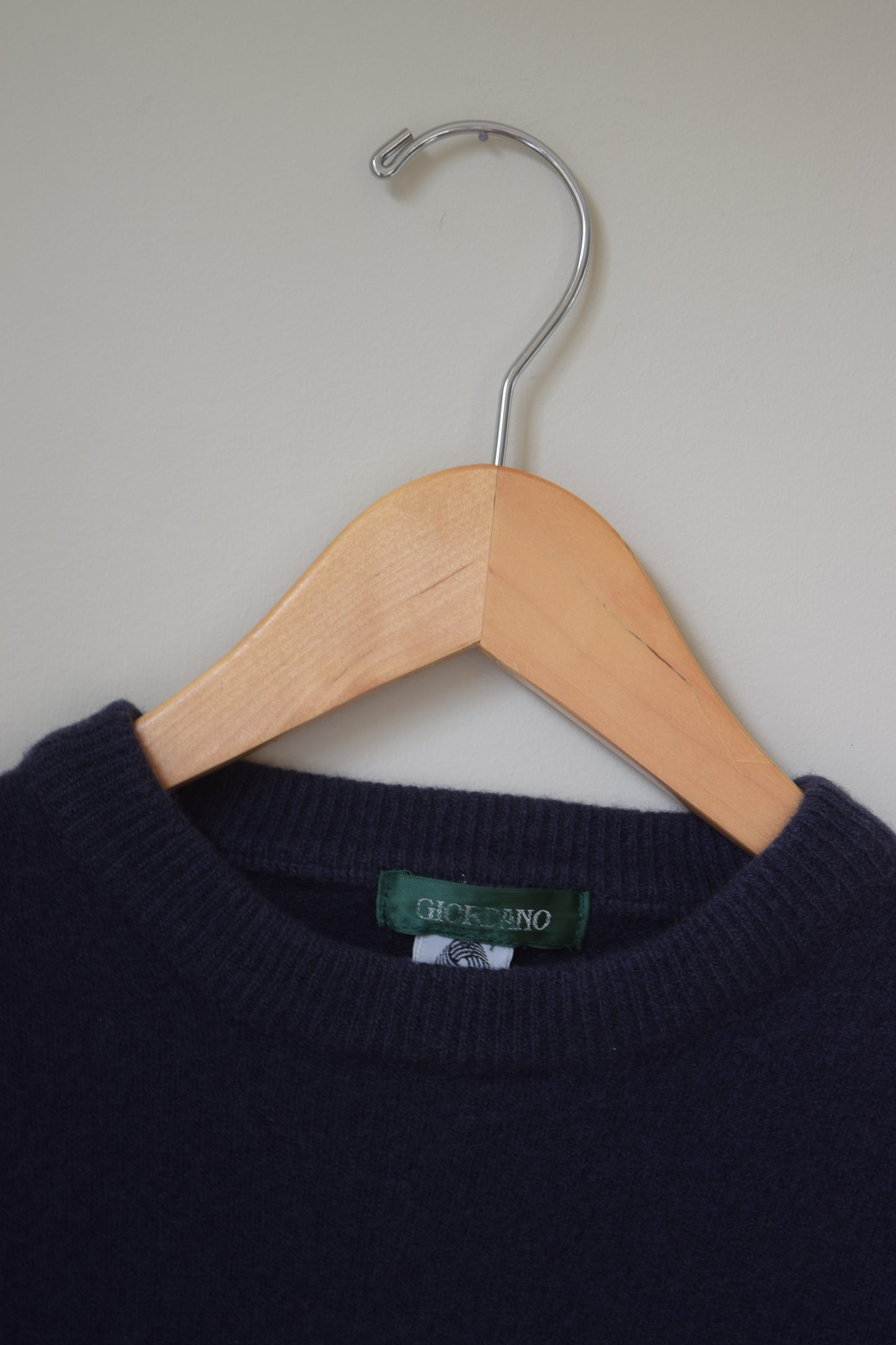 Navy Wool Sweater