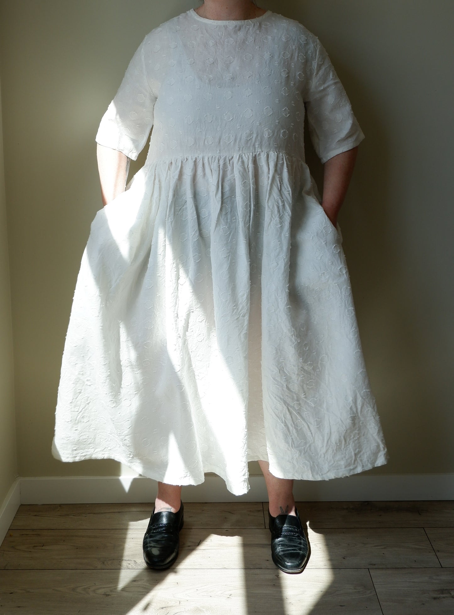 Linen Garden Dress | Size Large
