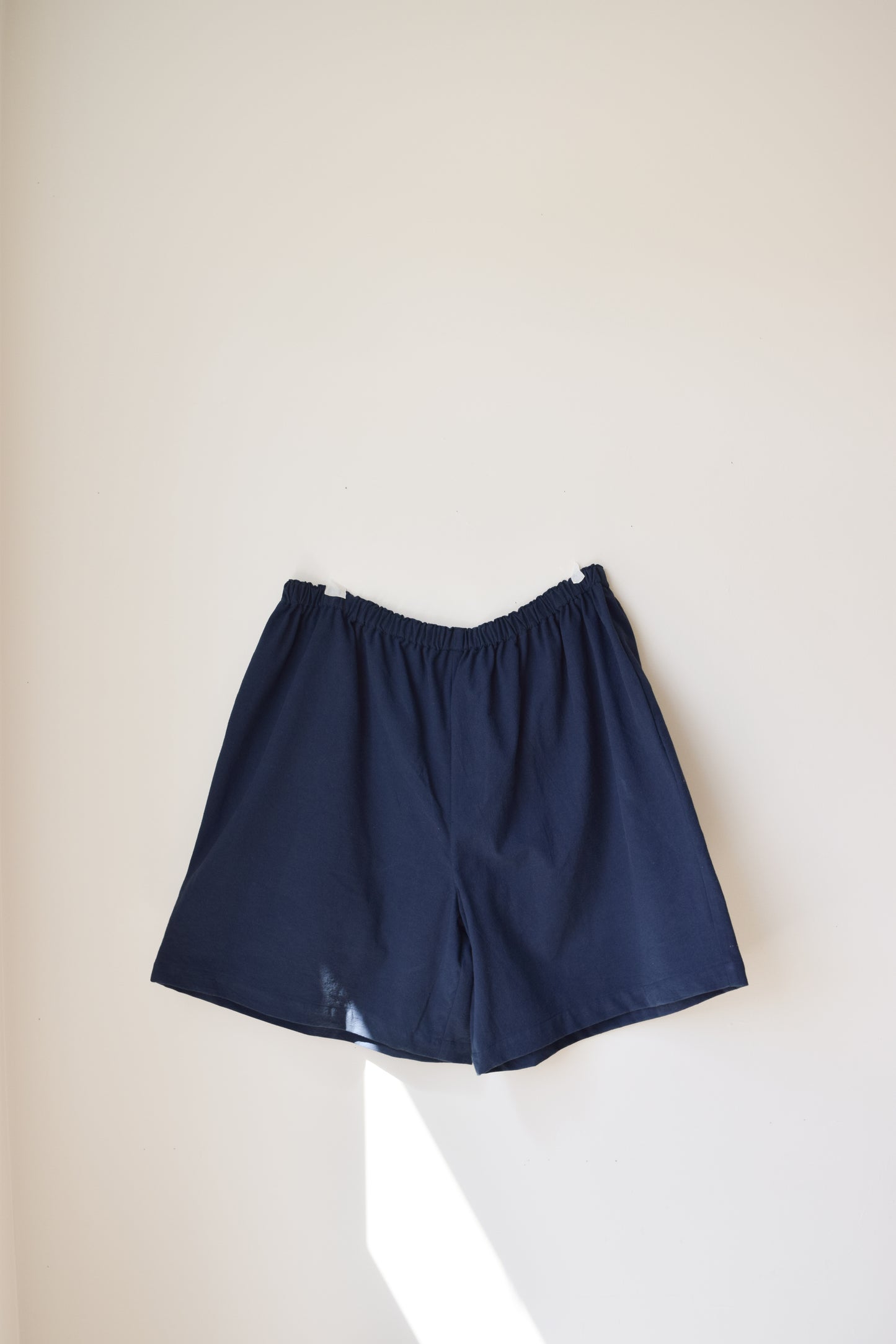 Navy Cotton Shorts | 2X