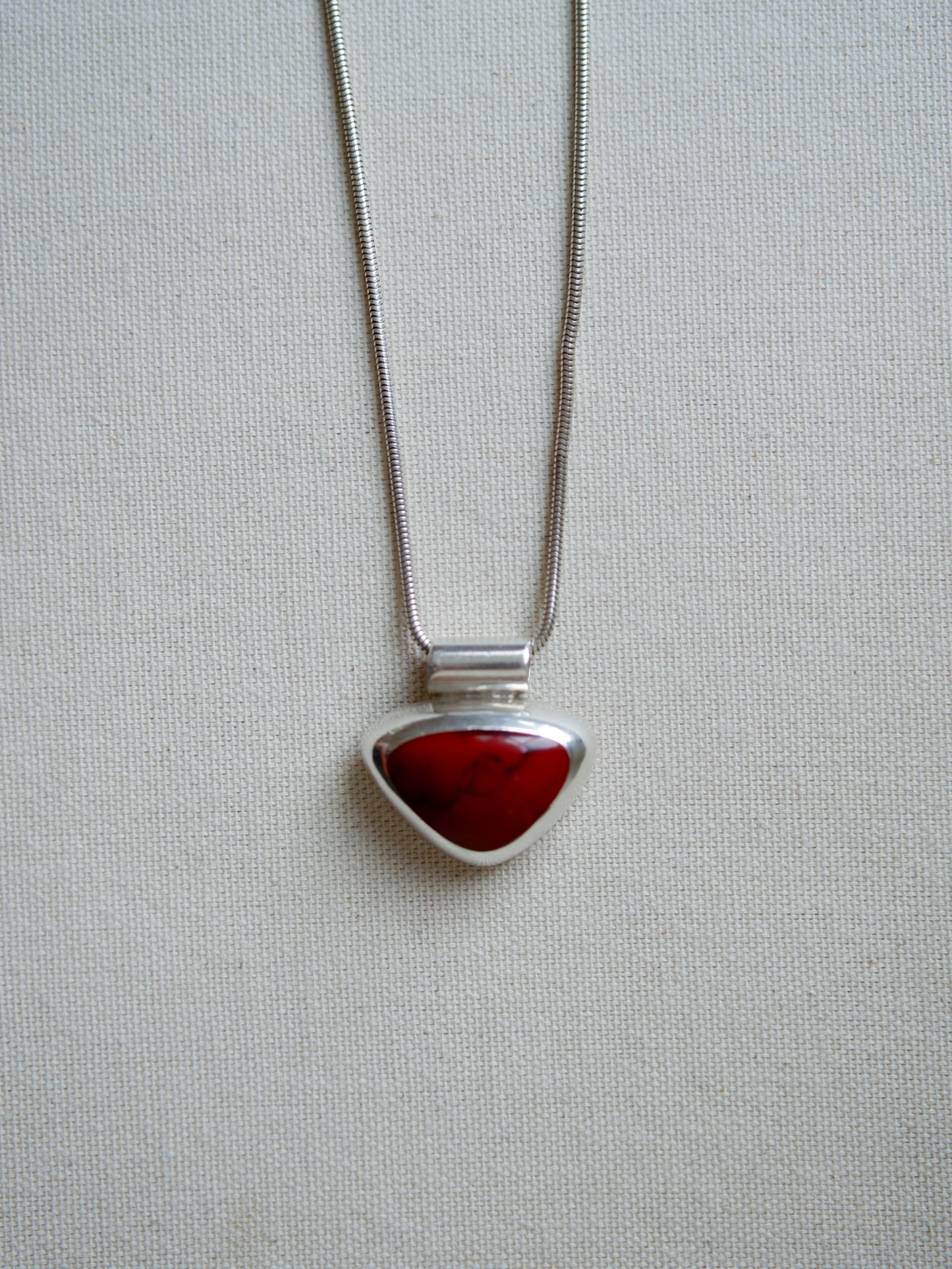 Silver Claret Pendant