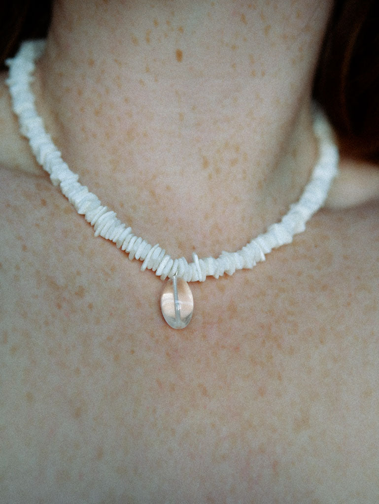 Sea Glass Necklace Set