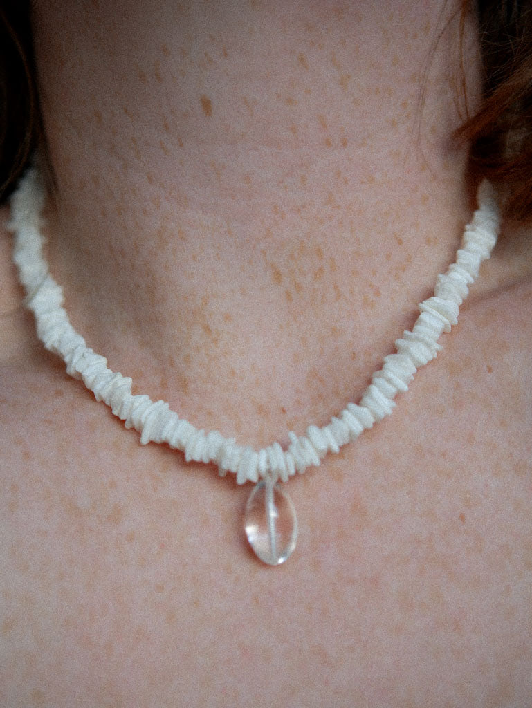 Sea Glass Necklace Set